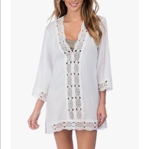 La Blanca swim lace coverup